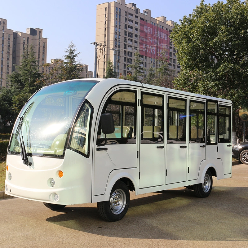 Automatic 14 Seats Electric Enclosed Sightseeing Passenger Bus (DN-14C)