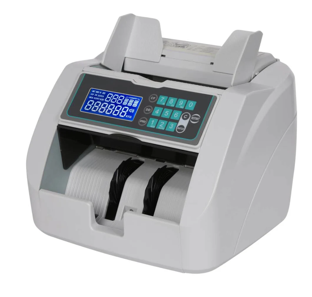 Wt-700 Multi-Currency Best Bank Bill Counter, Money Counter, Banknote Counter Value Counter, Money Detector