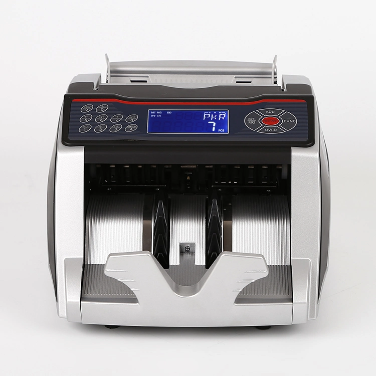 2825TFT UV/Mg USD EUR GBP Portable Mixed Bill Cash Bill Counter Sensor Machine Money Counter Cash Counting Machine Bill Counter