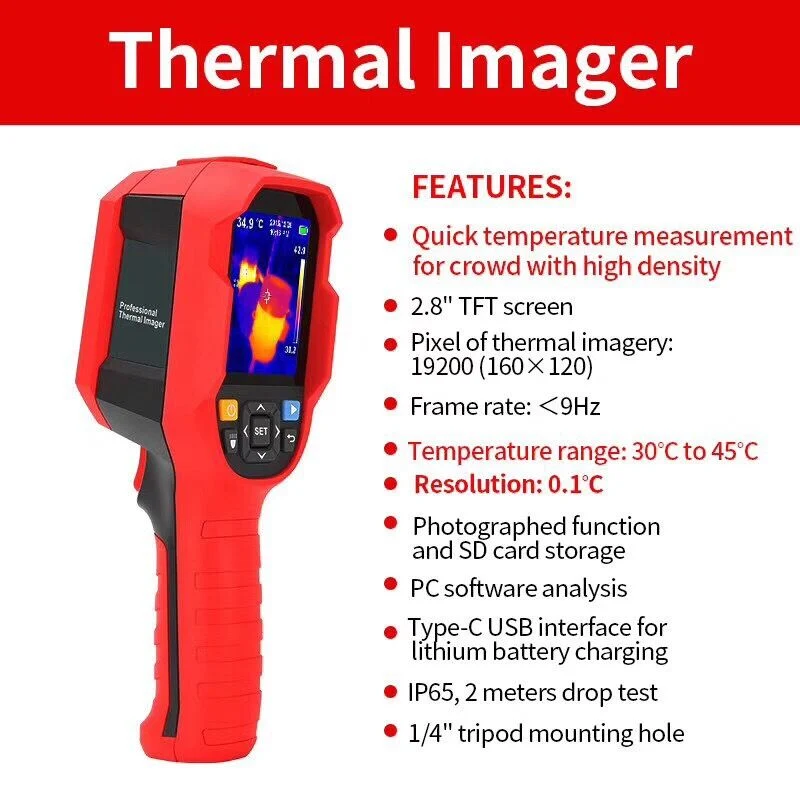 Visible Light Based Measurement Camera for Infrared Thermal Imager (TI-2)