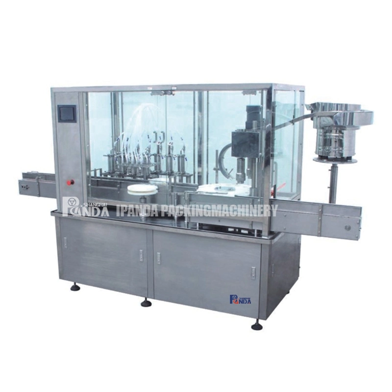 Easy Cleaning Essential Oil Peristaltic Filling Machine for Small Vial Bottle Filling Capping Labeling
