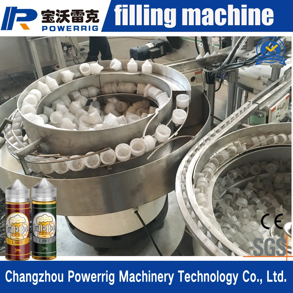 Peristaltic Pump Filling E-Liquid Filling Capping Machine with SGS and Ce Certification