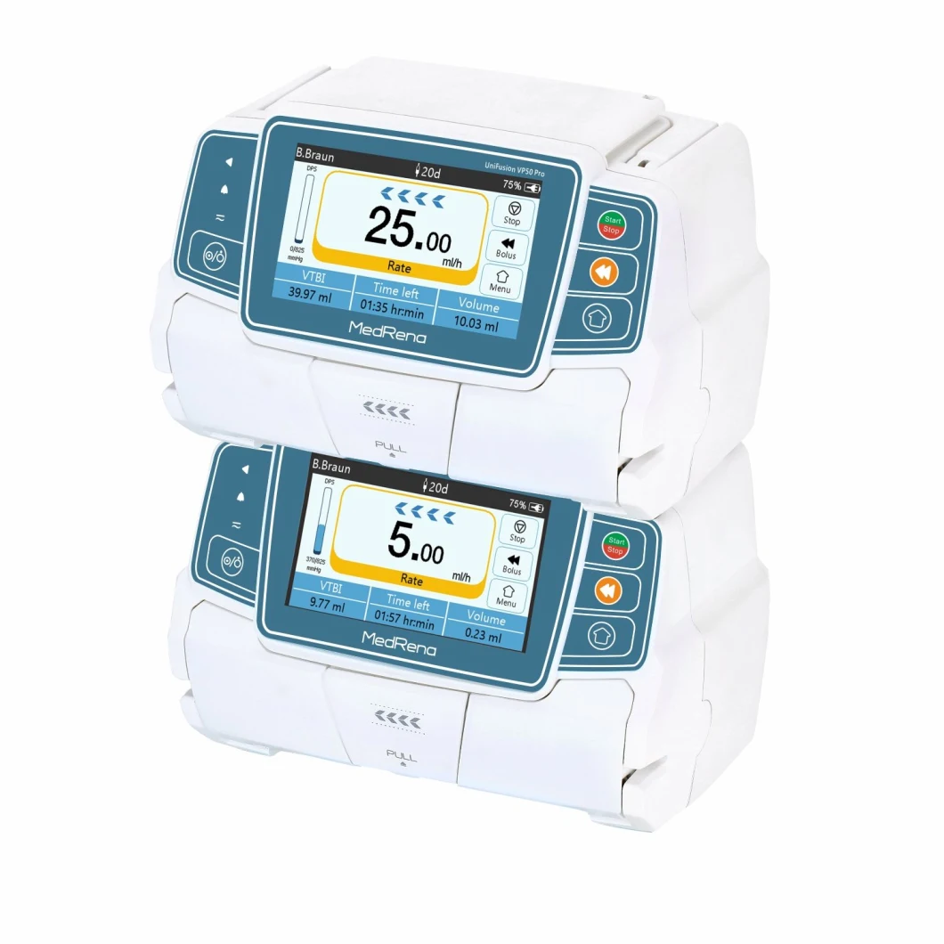 Medical Equipment Automatic Volumetric Peristaltic Intravenous Touch Screen Oncology Chemotherpy Infusion Pump
