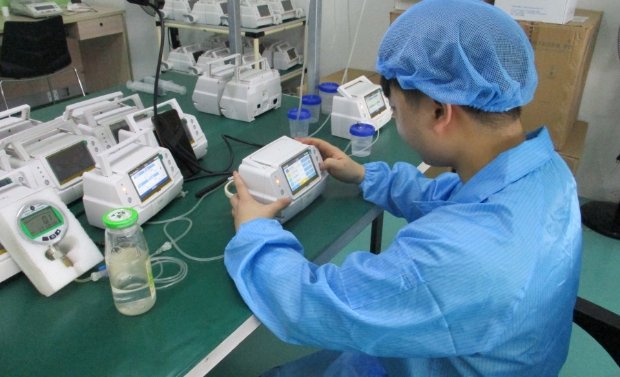 Medical Equipment Automatic Volumetric Peristaltic Intravenous Touch Screen Oncology Chemotherpy Infusion Pump