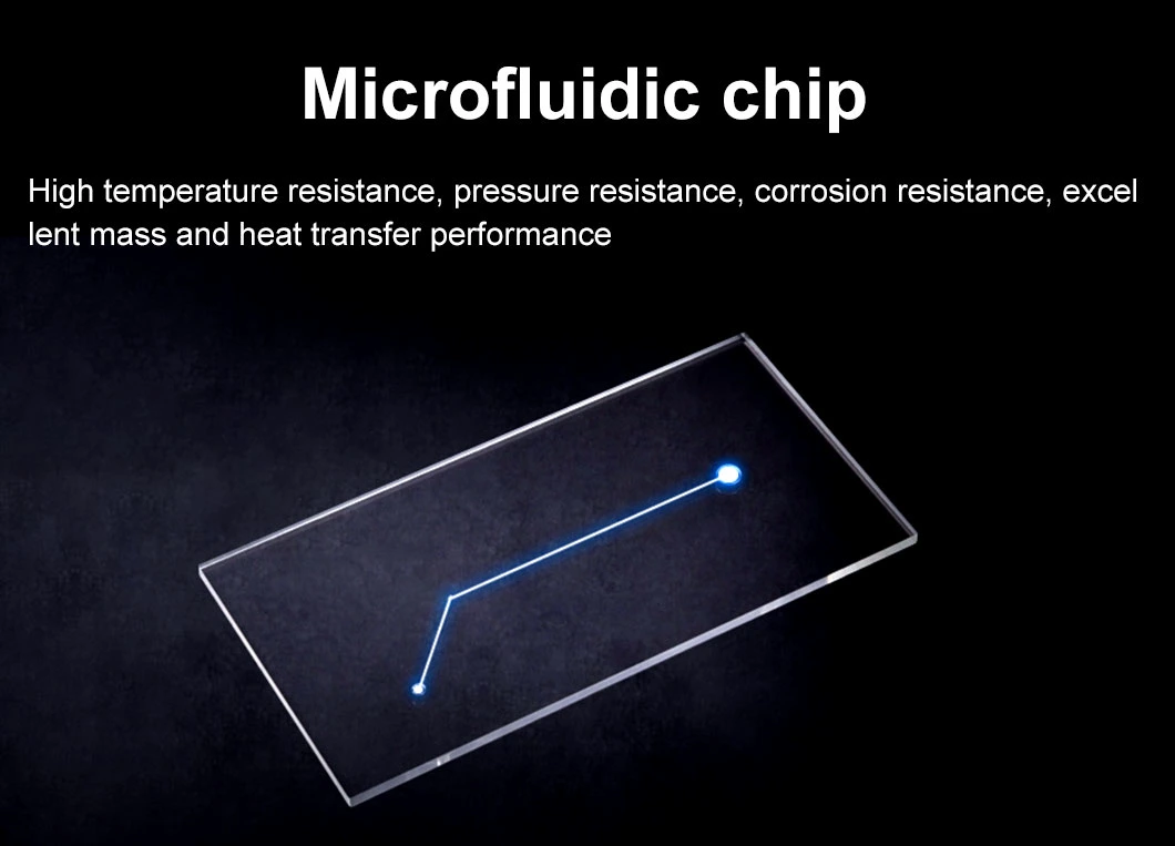 Pdms Material Microfluidic Chip Microfluidic Laboratory to Map Custom Processing Microfluidic Channel Experiment