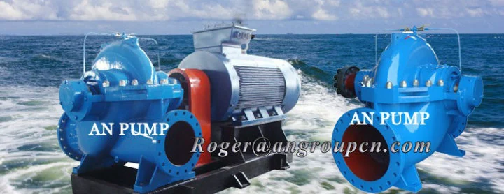 High Volume High Pressure Double Suction Split Case Pump Salty Water