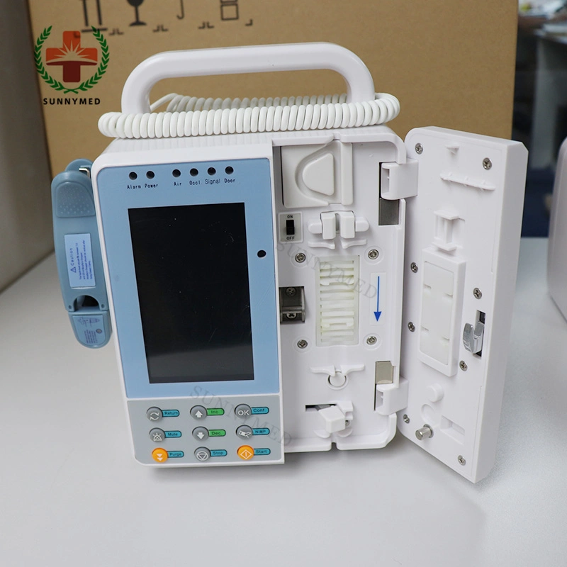 Sy-G076-1 Clinic Portable Digital Volumetric Peristaltic Infusion Pump for Sale