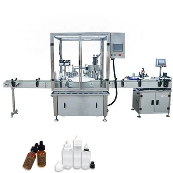 Peristaltic Pump Eliquid Bottle Volumetric Filling Machinery Production Line