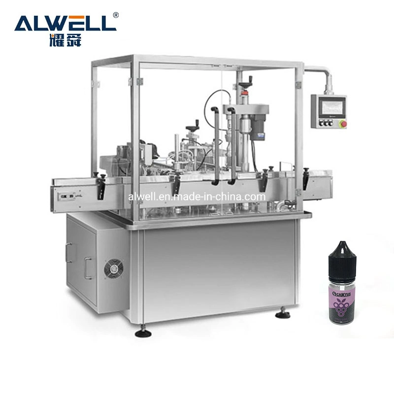 Automatic E-Liquid Filling Capping Machine Peristaltic Pump Liquid Filling Machine Oral Liquid Filling Machine