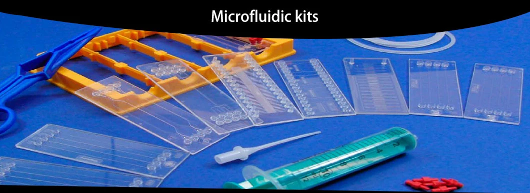 Pdms Material Microfluidic Chip Microfluidic Laboratory to Map Custom Processing Microfluidic Channel Experiment