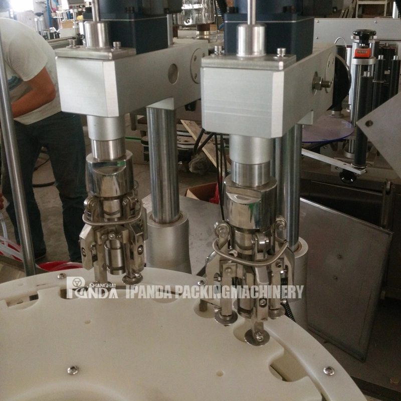 Easy Cleaning Essential Oil Peristaltic Filling Machine for Small Vial Bottle Filling Capping Labeling