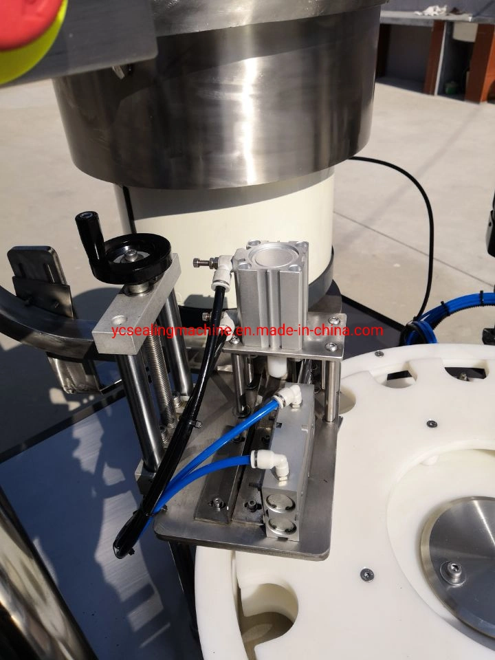 4 Heads Small Bottle 2ml-500ml Piston Peristaltic Pump Alcohol Gel Pharmaceutial Filling Capping Machine