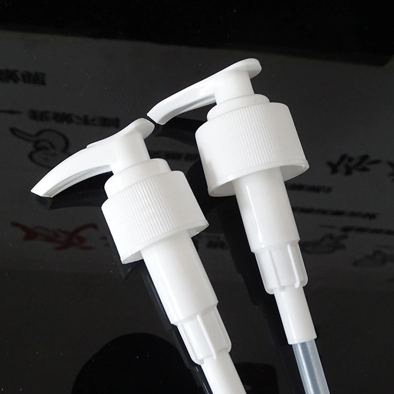 Stock 24mm 28mm Plastic Lotion Pump Dispenser Cap for Hand Sanitizer Gel Shampoo Dispenser Lotion Pump