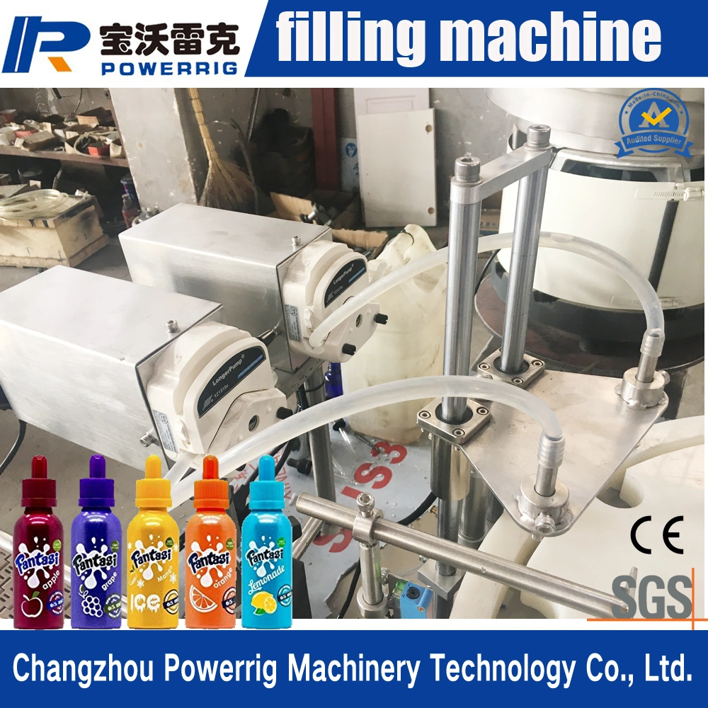 No Leaking Peristaltic Pump Filling Liquid Filling Machine for E-Liquid and E-Juice