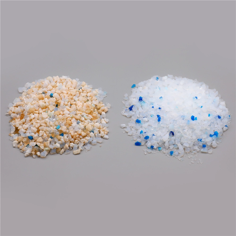Plastic Bag Stocked White with 3% Blue Indicator Silica Gel Crystal Neo Clean Cat Litter