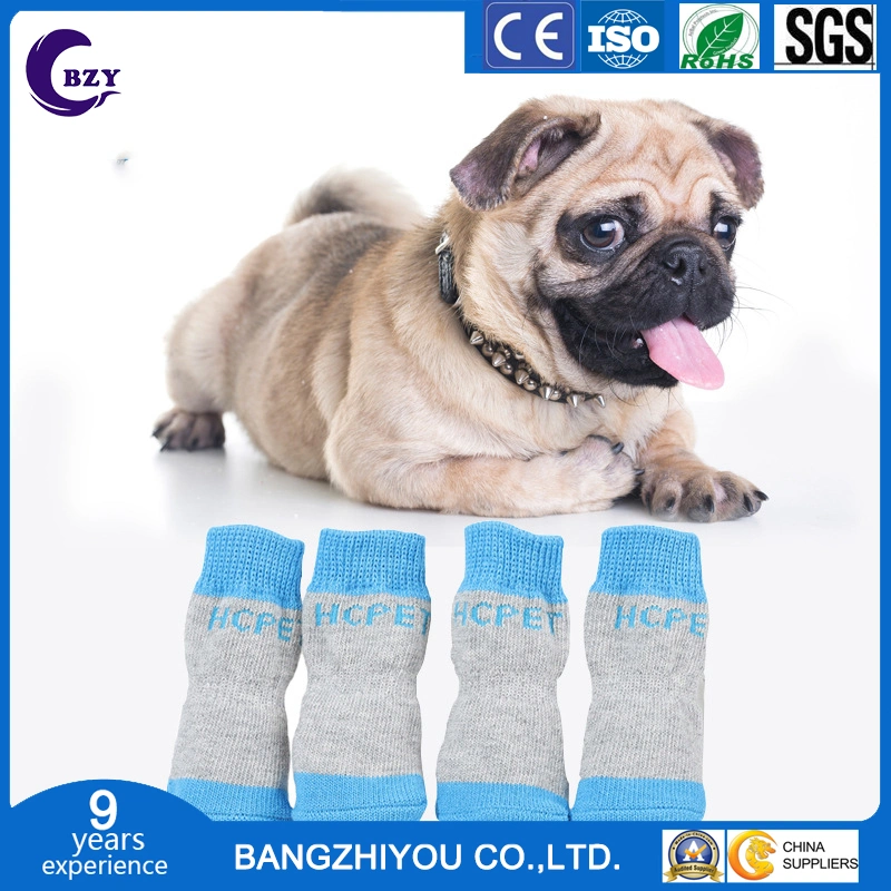 Pet Dog Cat Socks Small Dog Teddy Indoor Anti-Slip Mute Socks Shoe Cover