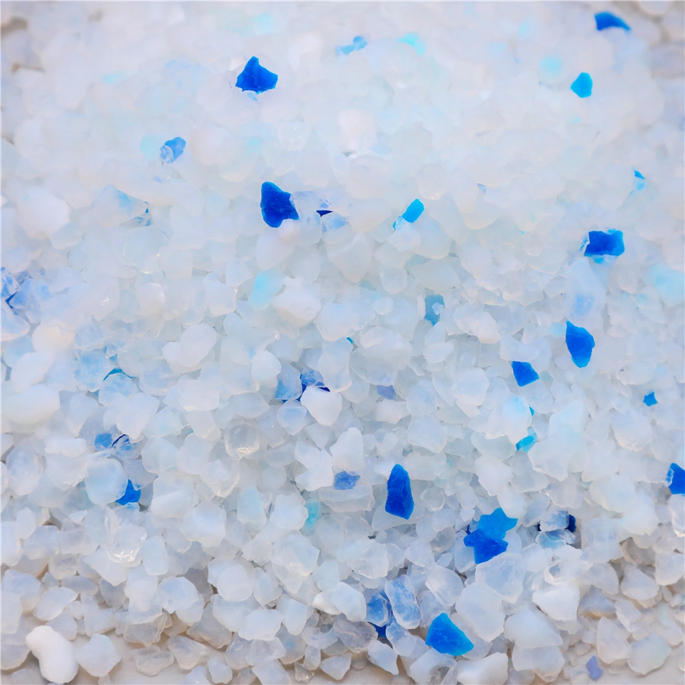 Plastic Bag Stocked White with 3% Blue Indicator Silica Gel Crystal Neo Clean Cat Litter