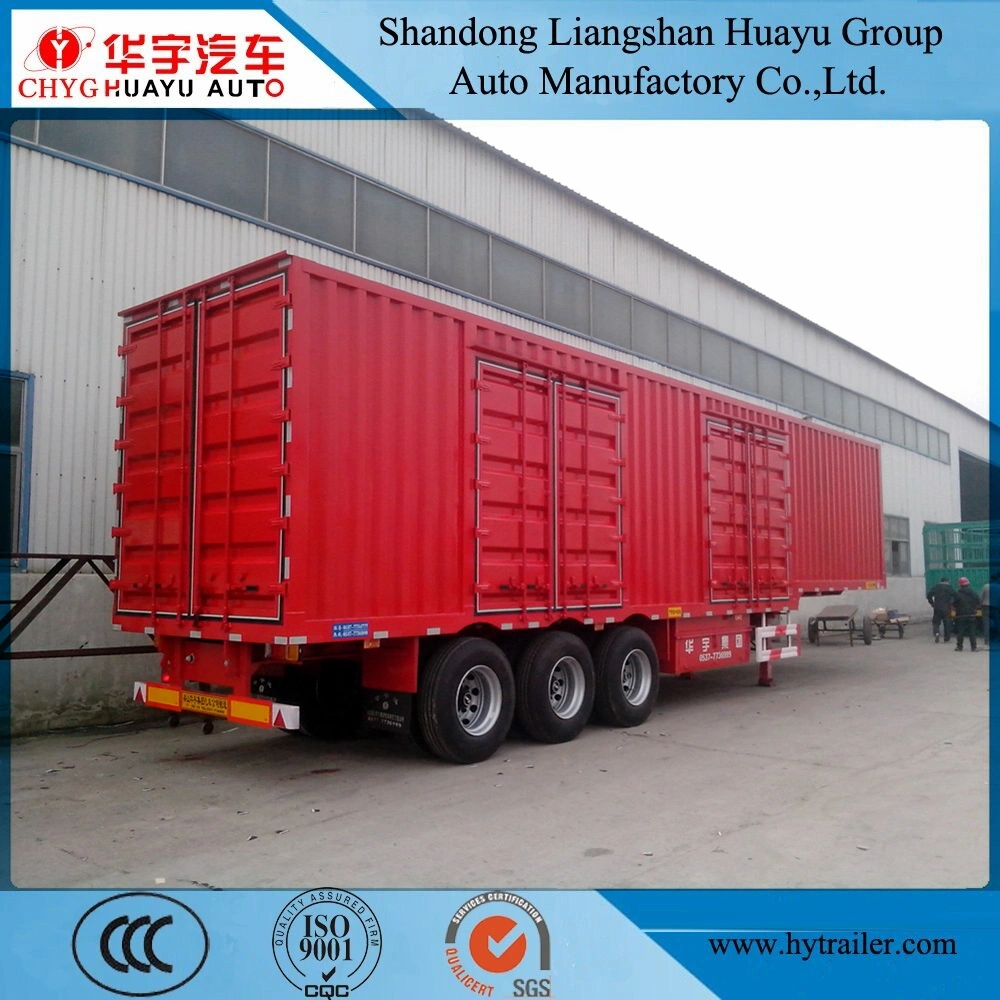 Logistics Transportion Top Enclosed Box/Van Type Box Truck Trailer