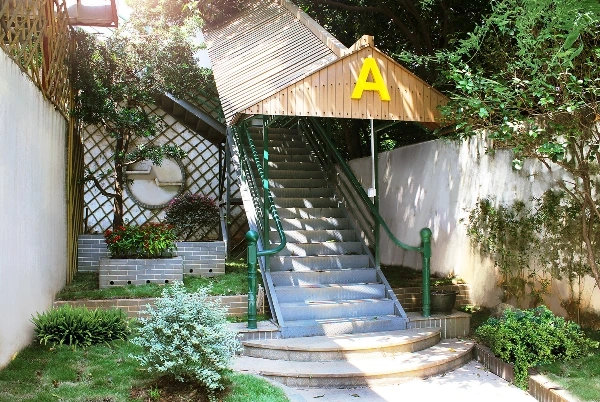 Water Fountain for People in Family for Drinking