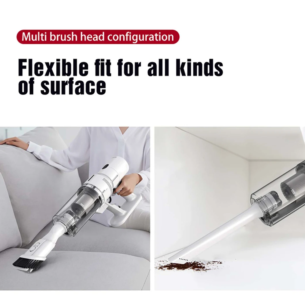 Handheld Vacuum Cleaner with Large Capacity Dust Box Low Noise Filter Powerful Vacuum Cleaner