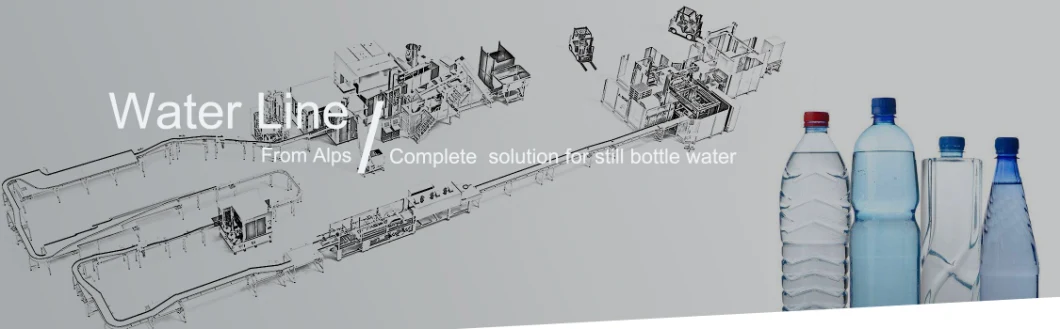 Automatic Pet Drinking Water Bottle Filling Machine / Bottling Line Plant