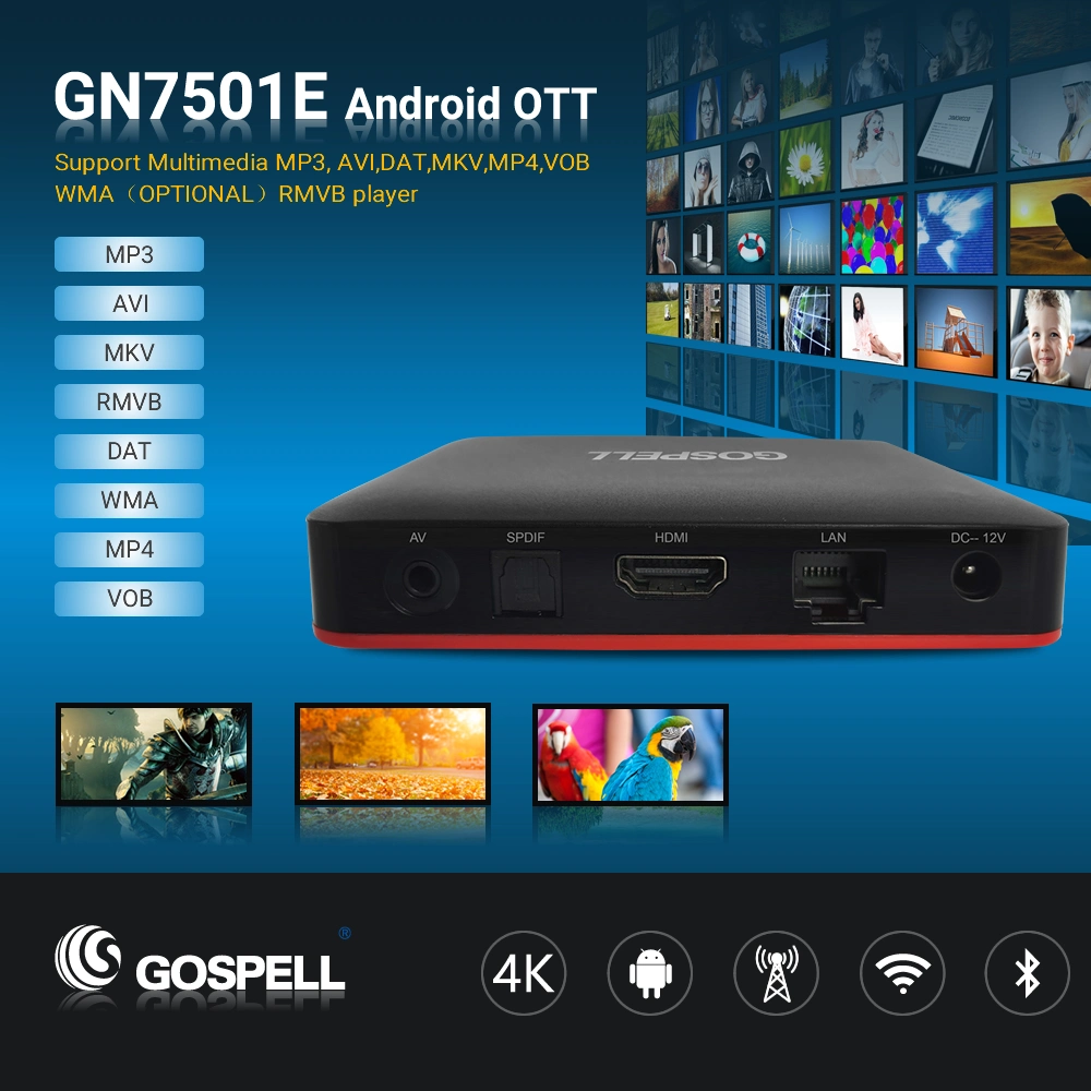 Android Smart TV Box 7.0 Ott TV Box Mini Smart Set Top Box