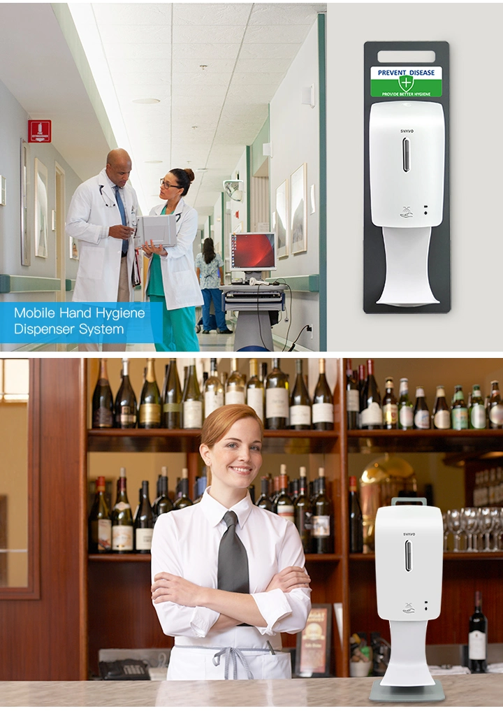 Automatic Hand Sanitizer Dispenser Spray, Hands Free Sanitizer Dispenser Automatic Stand, Wall Mounted Touchless Alcohol Dispenser