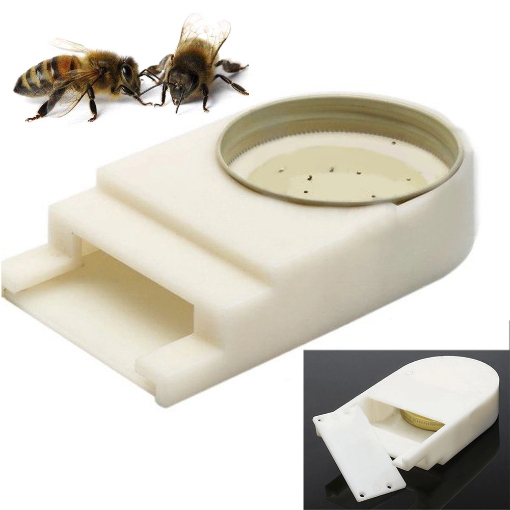 New Portable Plastic Bee Entrance Water Feeder Mayitr Beehive Honey Bee Hive Beekeeping Equipment Beekeeper Tool 140* 85 * 83 mm