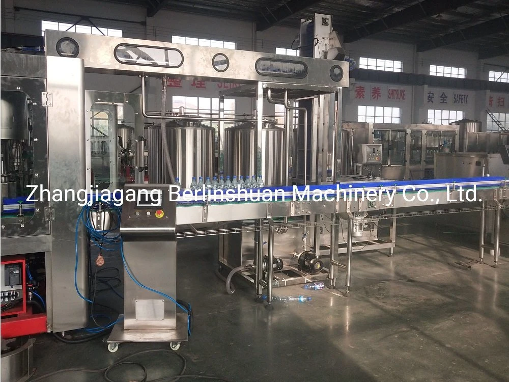 Full Automatic Carbonated Water Carbonated Juice Soda Water Drink Carbonated Drinks Gas Beverage Soft Drinks Filling Bottling Line