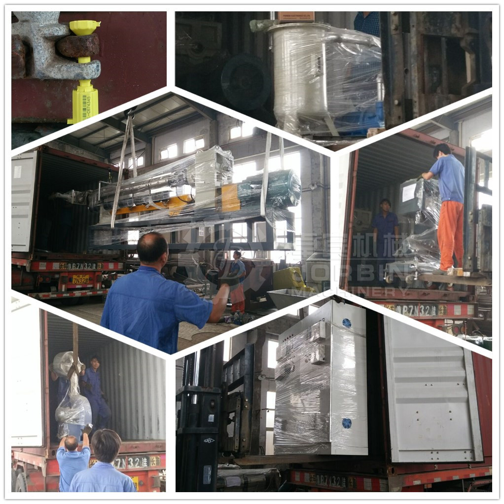 PE/PP Bottle Flake Recycing Granulation Machine with Automatic/Self-Cleaning Screen Changer
