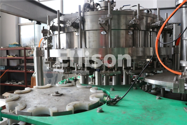 Automatic Measuring Cup Edible Oil Tin Can Filling Machine / Can Filling Line