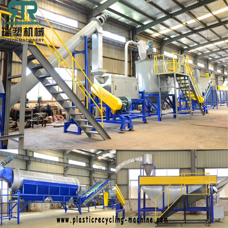 Profitable Used Waste Pet Drinking Water Plastic Bottle Recycling Machine/Pet Chips Making Plant Production Line