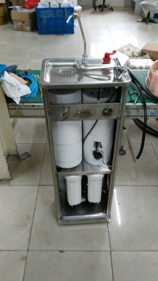 Drinking Water Fountain with Water Filter System