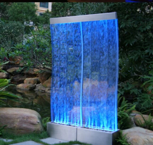 Water Feature LED Lights Garden Water Fountain Waterfall Fountain
