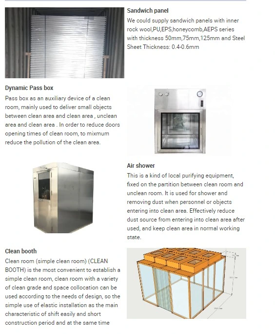 Laminar Flow Box and Clean Room Passbox Mechanical Interlock Pass Box/Pass Box with Laminar Flow