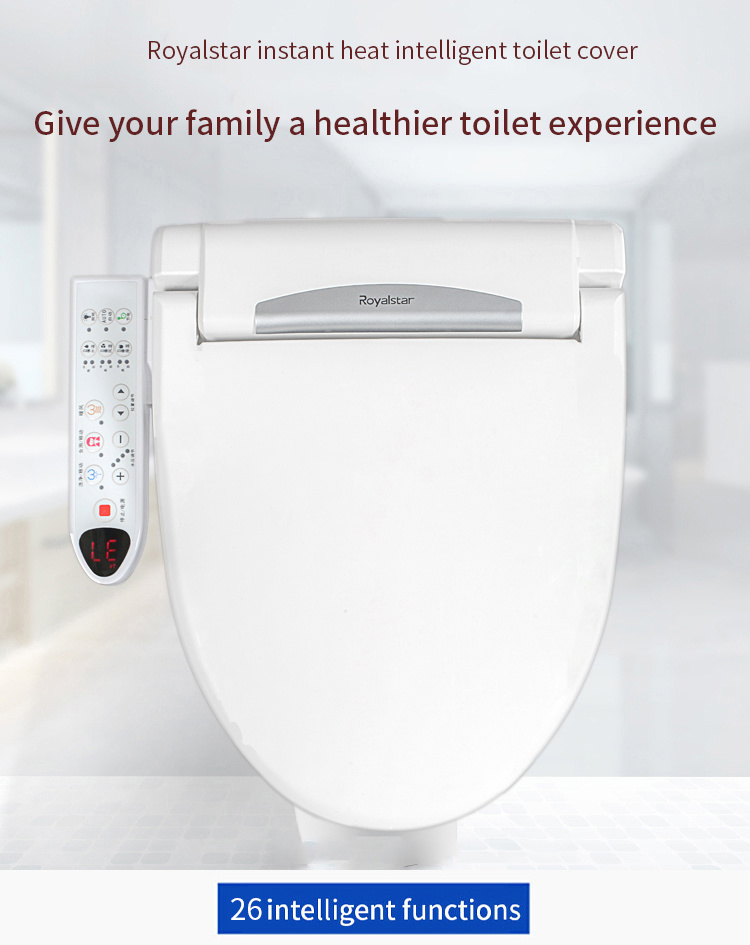 Smart Portable Toilet Self Cleaning Wc Toilet Seat Bidet with Water Spray