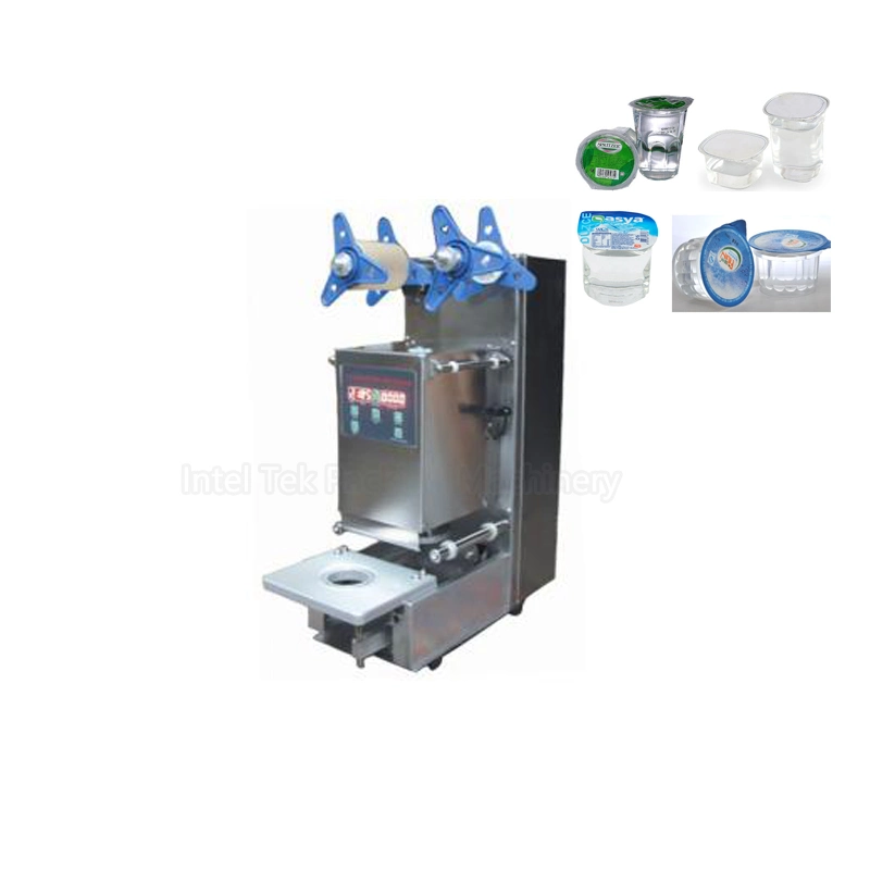 Automatic Tray Type Liquid Paste Granule Solid Cup Box Sealer