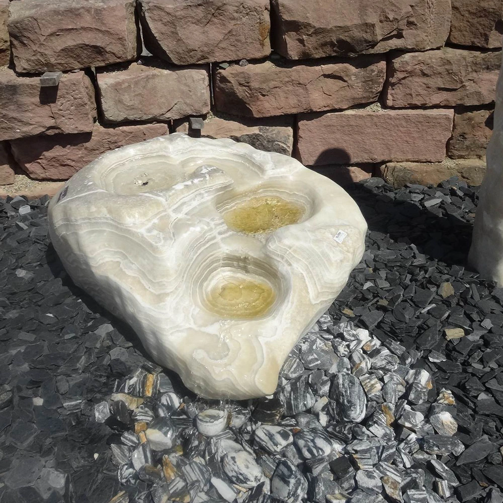 Garden Landscape Natural Stone Carved Fountain Outdoor Granite Stone Water Fountains