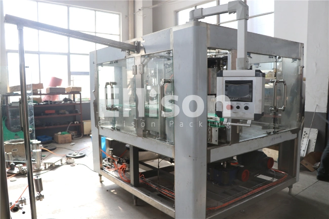 Carbonated Aluminum Pet Beverage Can Filling Machine with Mechanical Driven Type