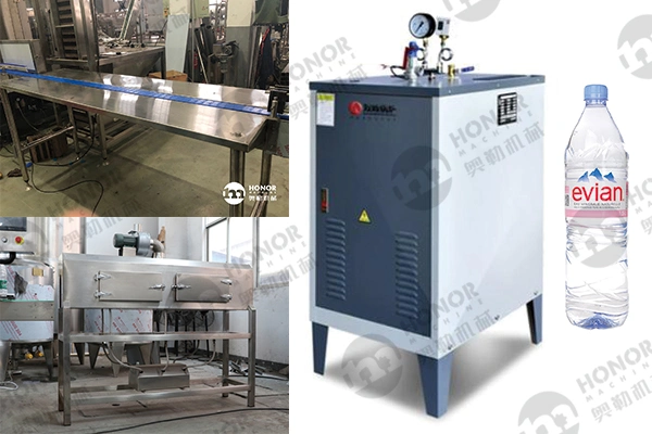 High Efficiency Automatic Water Fountain Vat Purified Water Seal Label Filling Machine