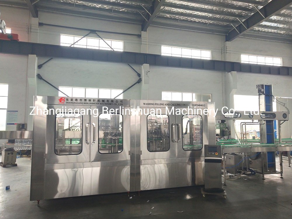 Fully Automatic Beverage Drink CSD Drink Filling Machine Carbonated Drink Soda Drink Soft Drink Gas Drink Filling Machine 3 in 1