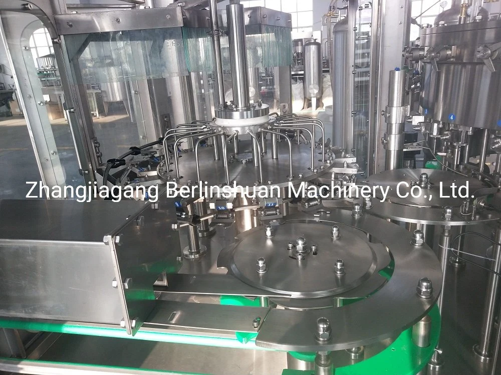 Full Automatic Carbonated Water Carbonated Juice Soda Water Drink Carbonated Drinks Gas Beverage Soft Drinks Filling Bottling Line