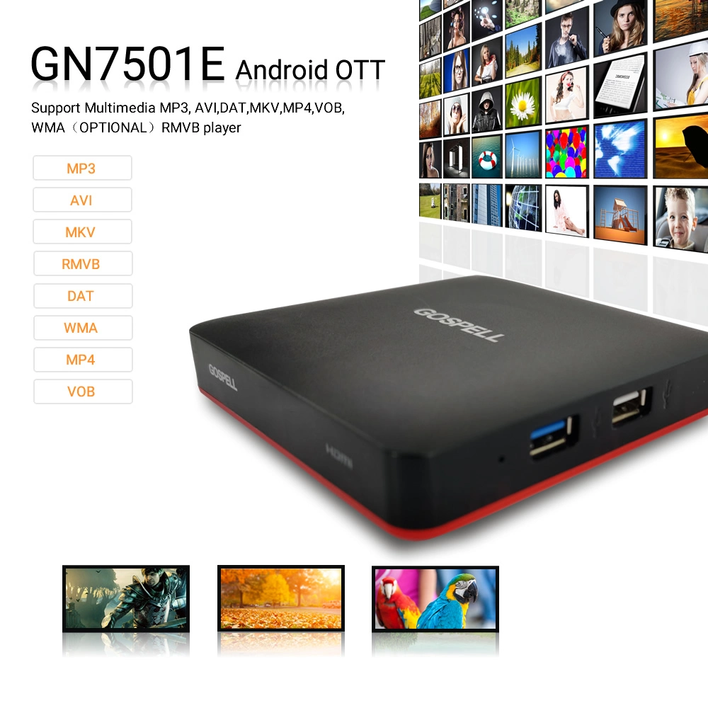 Android Smart TV Box 7.0 Ott TV Box Mini Smart Set Top Box