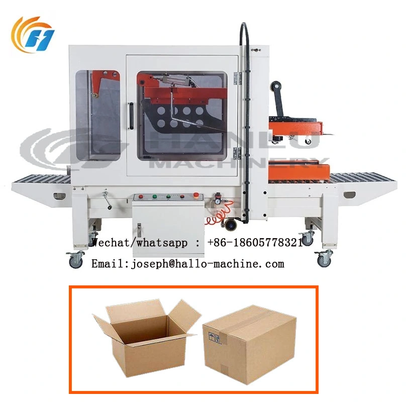 Auto Fold Automatic Box Taping Machine Carton Sealer