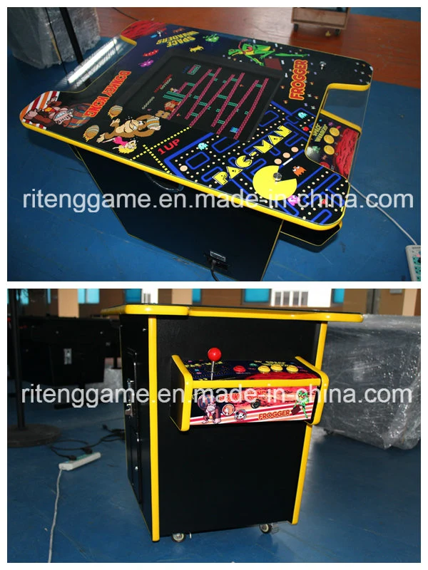 Coin Pusher Two Side Cocktail Table Game Machine for Home