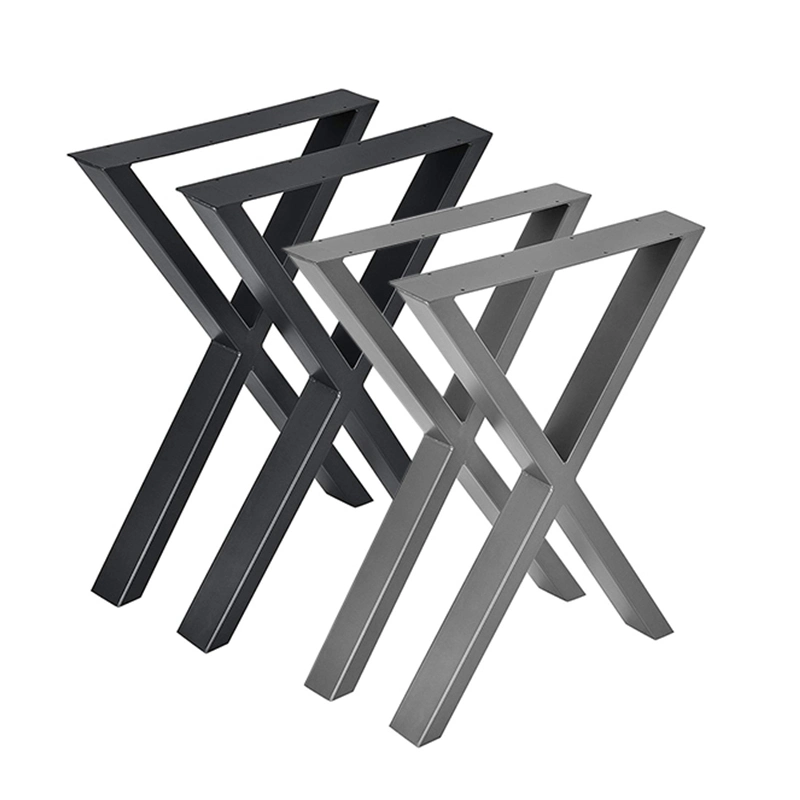 Black Metal 8 Sizes Available Square Coffee Dining Table Legs