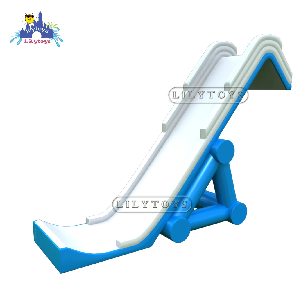 Long Inflatable Water Slide for Yacht, Air Sealed Inflatalble Floating Slide for Sale