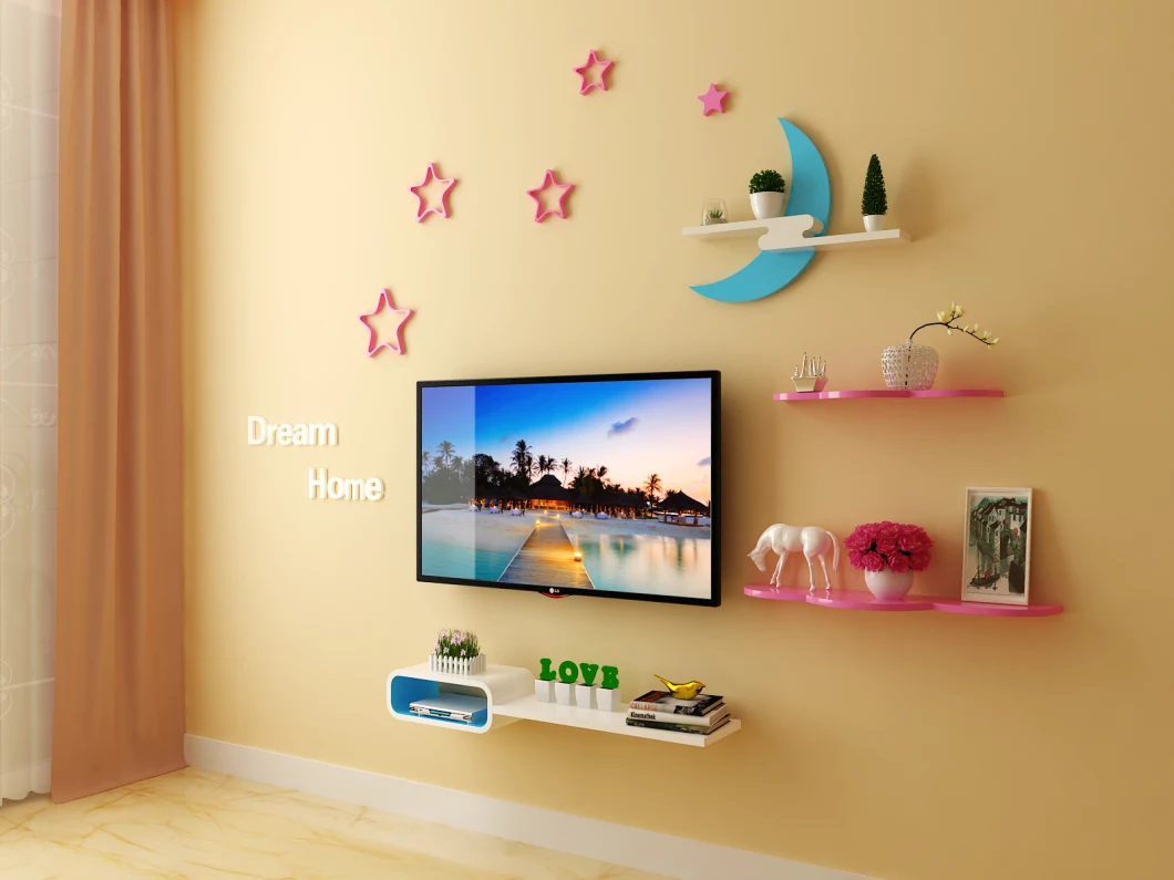 Wall Shelf Children's Room Living Room Wall Decoration Wall Rack Partition