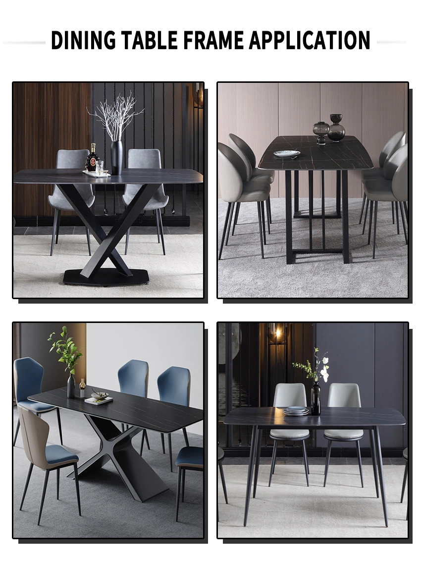 Studio Designs Home Black Modern Round Coffee Table Leg