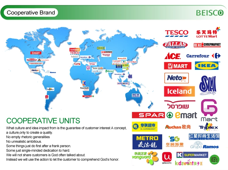 New Proactive Supermarket Wall Shelves for Goods Promoti